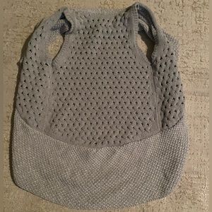 Max studio chunky sleeveless cardigan